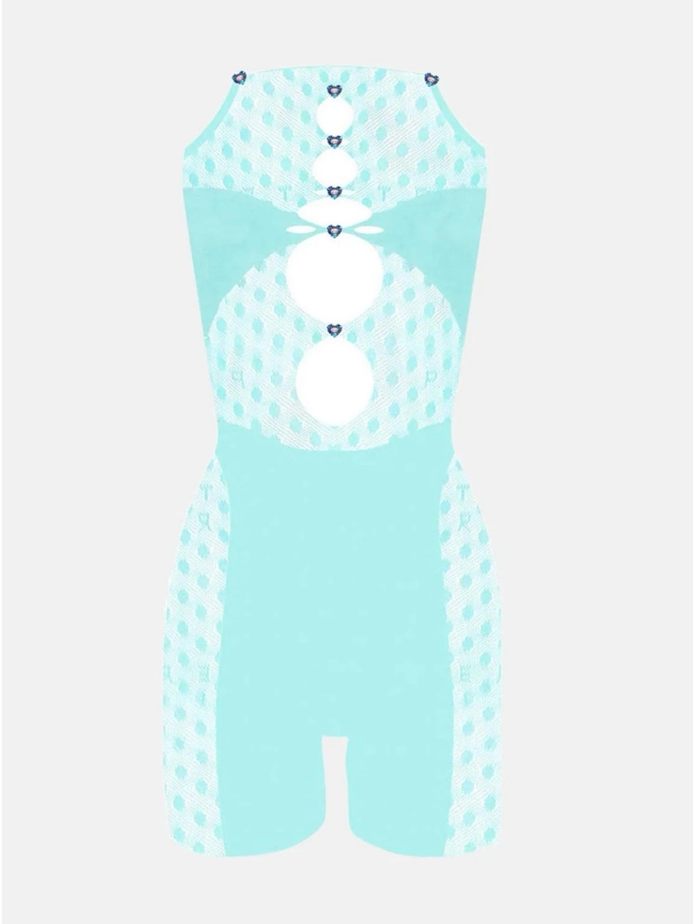 NWT Poster Girl Jetta Jumpsuit in Soft Turquoise One Size